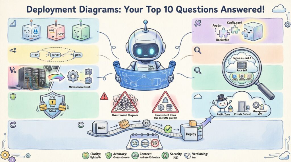 Q&A: Your Top 10 Questions About Deployment Diagrams Answered Simply