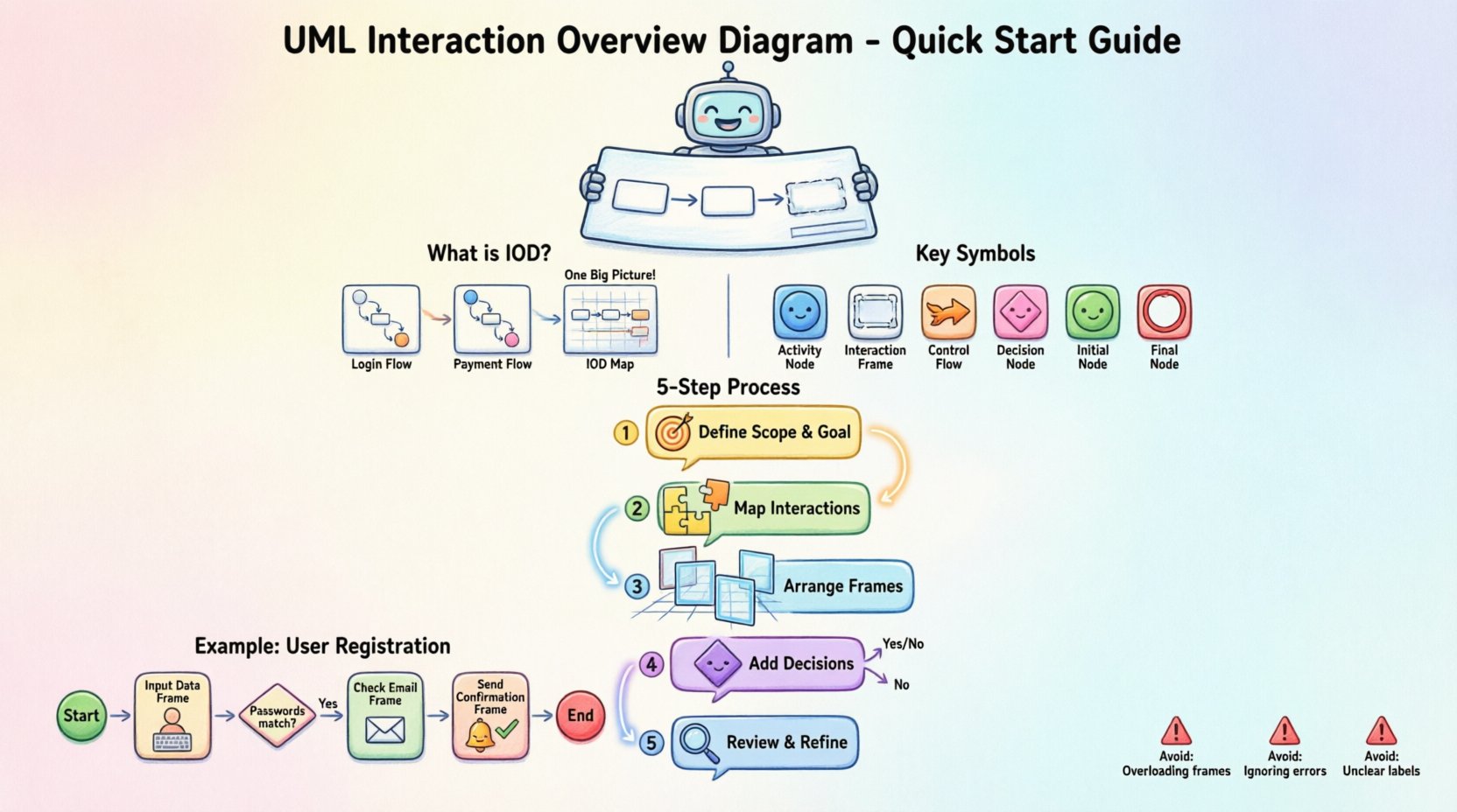 UML Interaction Overview Diagram Quick Start: How to Draw Your First Diagram in Under 15 Minutes Without Getting Confused